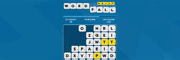 WordFall, donde el Scrabble se une al Tetris, ya está disponible